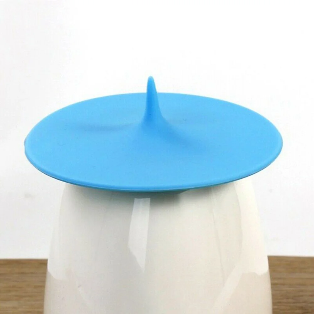 

7pcs Creative Water Drop Candy Color Cup Lid Silicone Cup Lid Non-toxic Tea Cup Lid Multifunctional Silicone Cup Lid