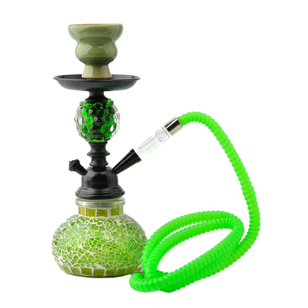 

DEJAYA Glass Hookah Set Narguile Completo Chicha Cachimba Pipa Shisha Pipe Nargile Smoking Accessories