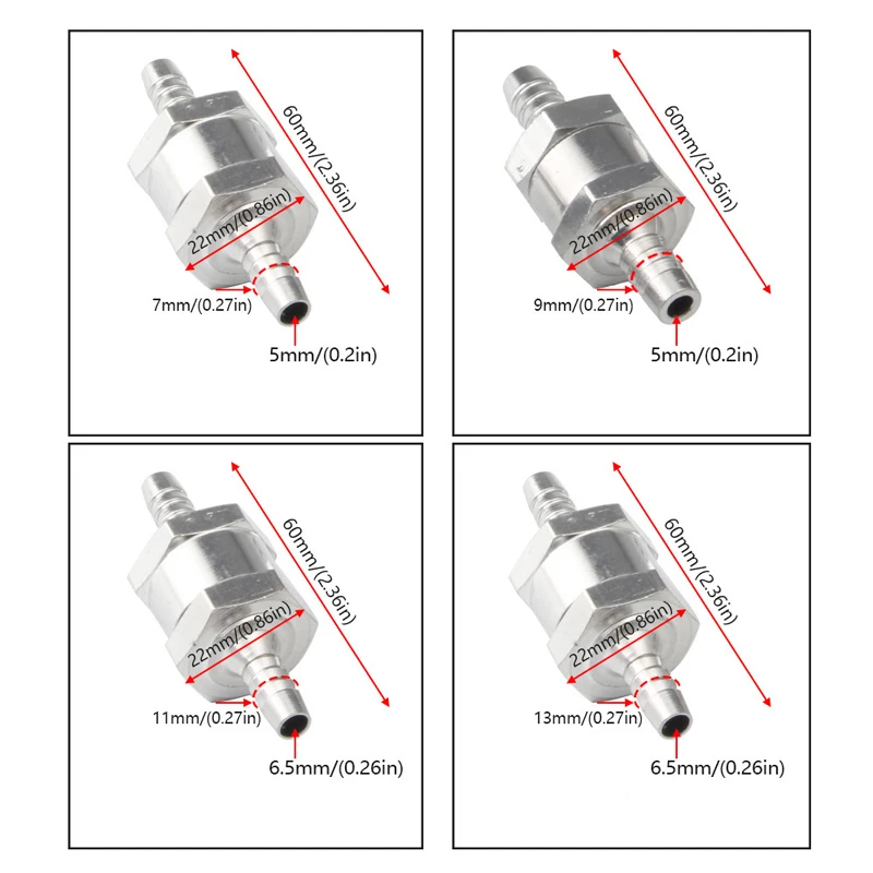 Обратный клапан для автомобильного топливного насоса из алюминиевого сплава