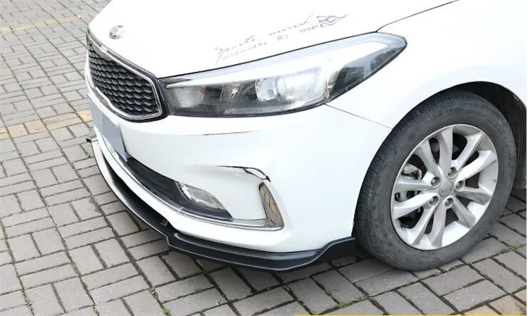Для KIA K3 Forte 2016 2018 передний бампер диффузор защитный комплект кузова спойлер