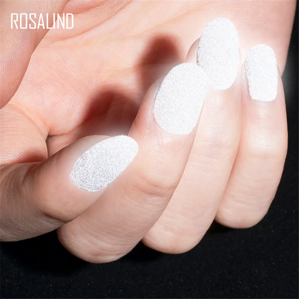 Зеркальный серый и белый цвет светоотражающий порошок для ногтей суперъяркий