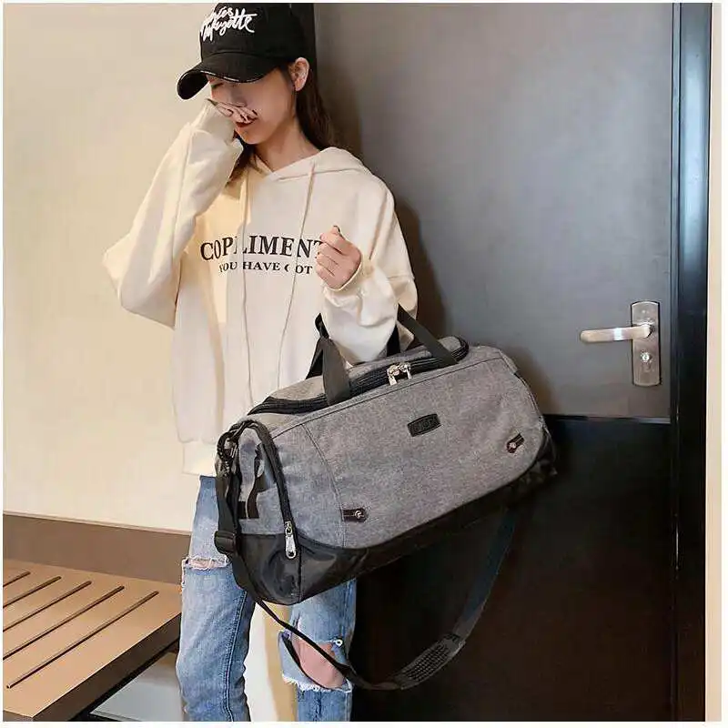 Сумка спортивная мужская многофункциональная водонепроницаемая для фитнеса