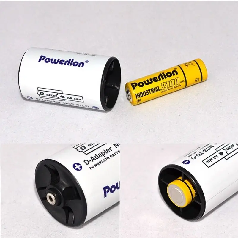 4 шт./лот АА в D адаптер для преобразования аккумулятора газовой плиты