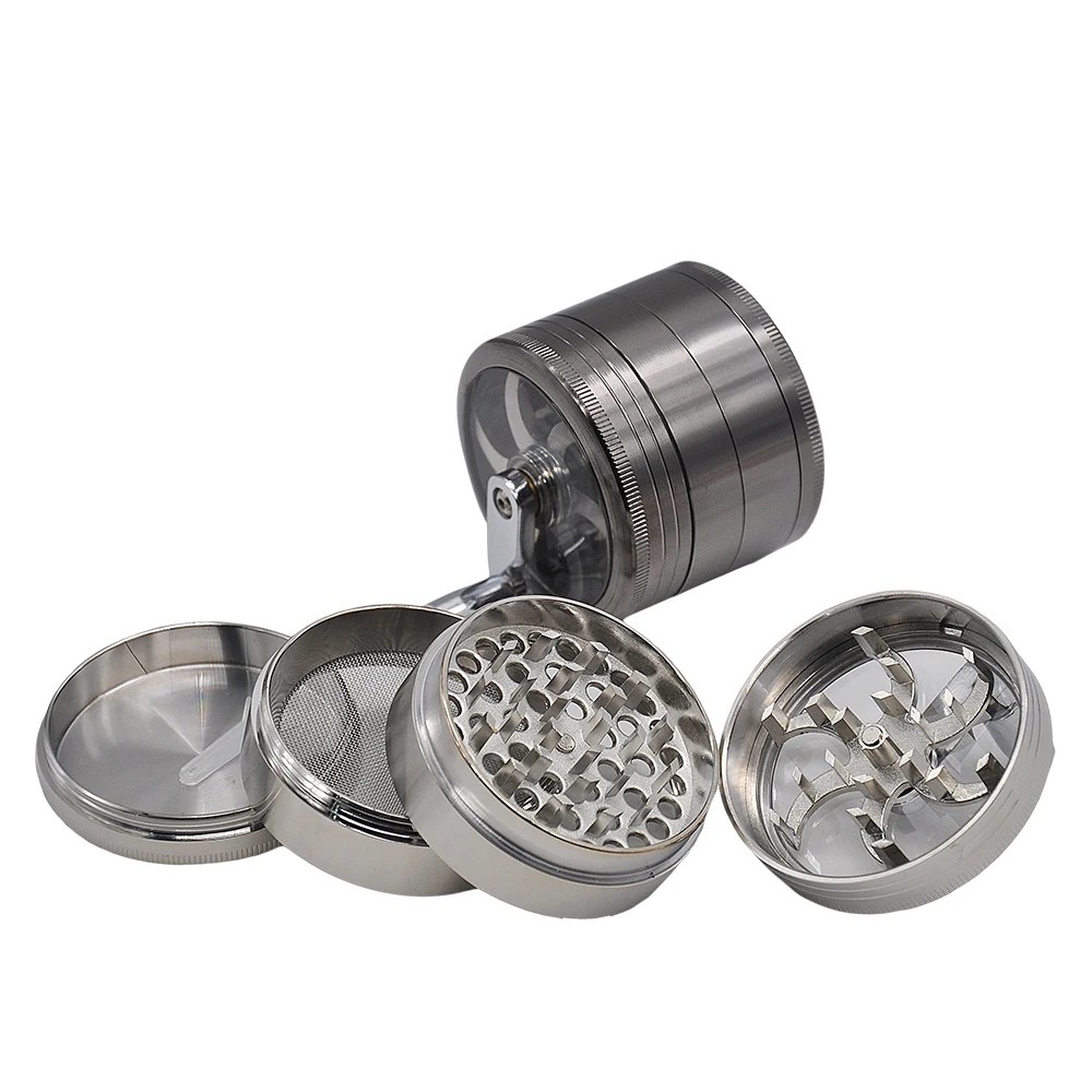 Новая шлифовальная машина из цинкового сплава ручная тряска четыре слоя