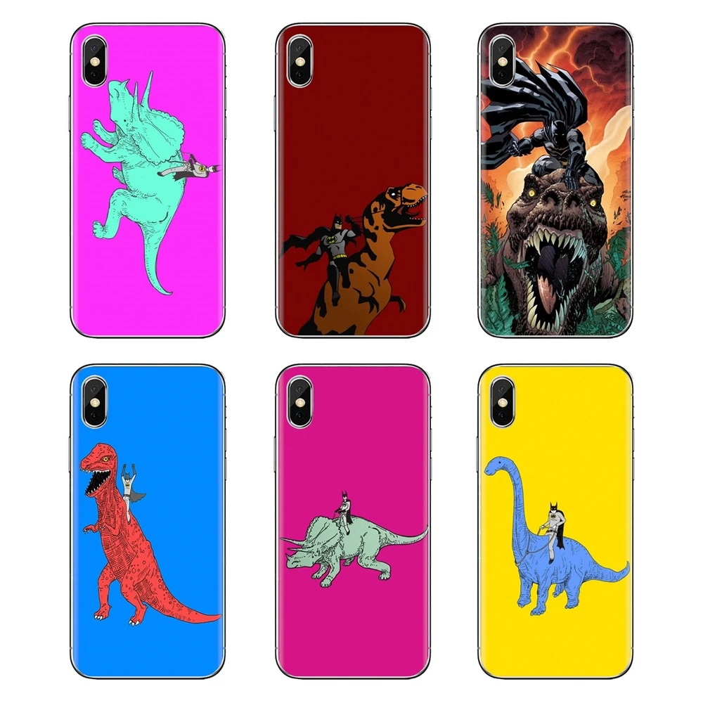 For LG Spirit Motorola Moto X4 E4 E5 G5 G5S G6 Z Z2 Z3 G2 G3 C Play Plus Mini Soft Transparent Cases Covers Dinosaurs And Batman |