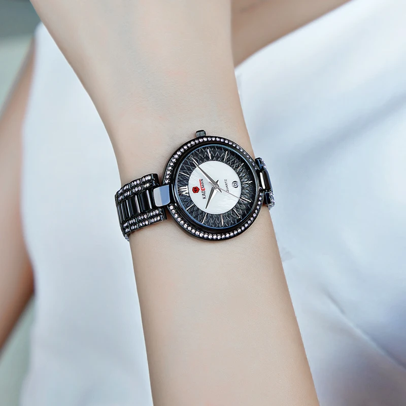 Роскошные женские часы со вставками новые модные наручные с кристаллами для