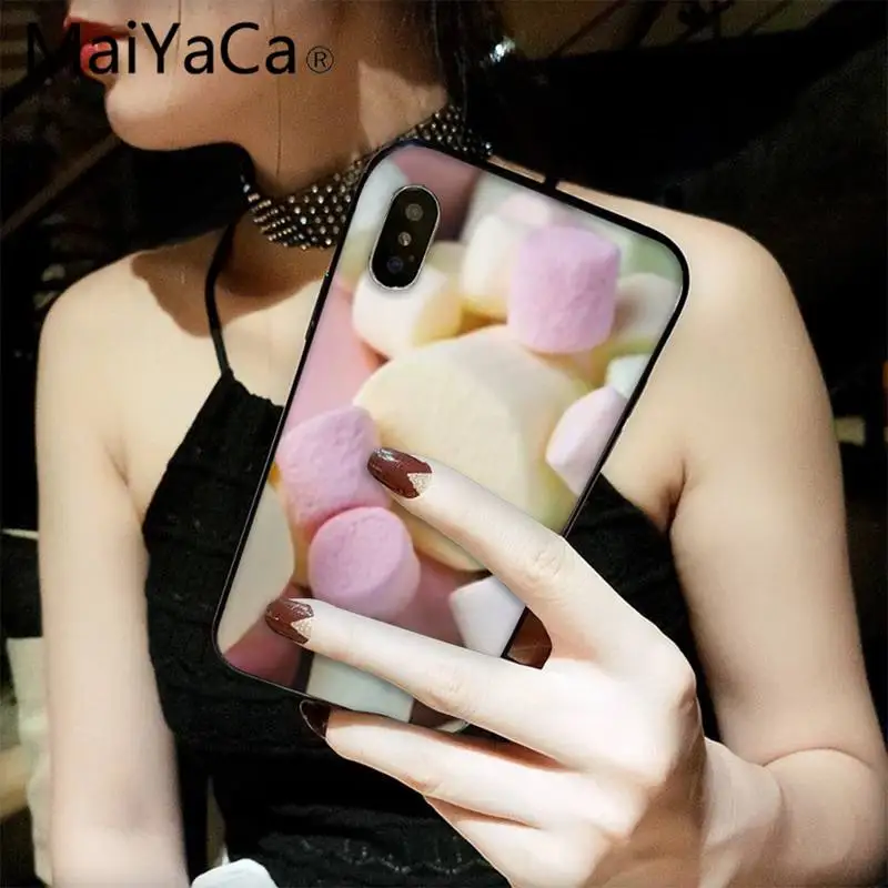 

MaiYaCa cotton candy cute sweet DIY funda phoneCase cover Shell for iPhone 12 8 7 6 6S Plus X XS MAX 5 5S SE XR 11 12 pro promax
