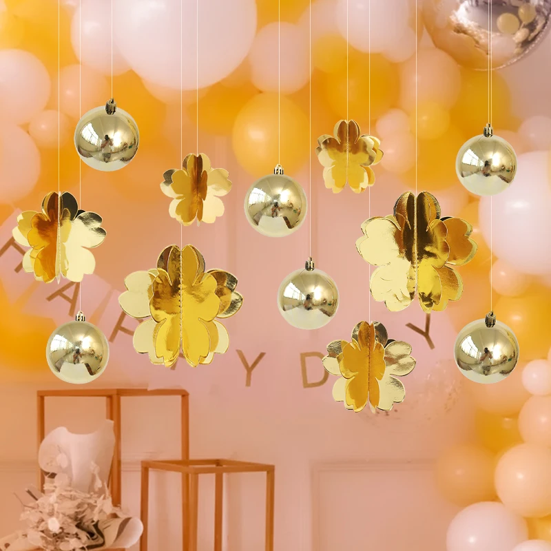 Gift Christmas Balls Home Kitchen Kids Stickers Room Festive Low Price Items New Year 2021 Set Navidad Accessories ZZ50SD | Дом и сад