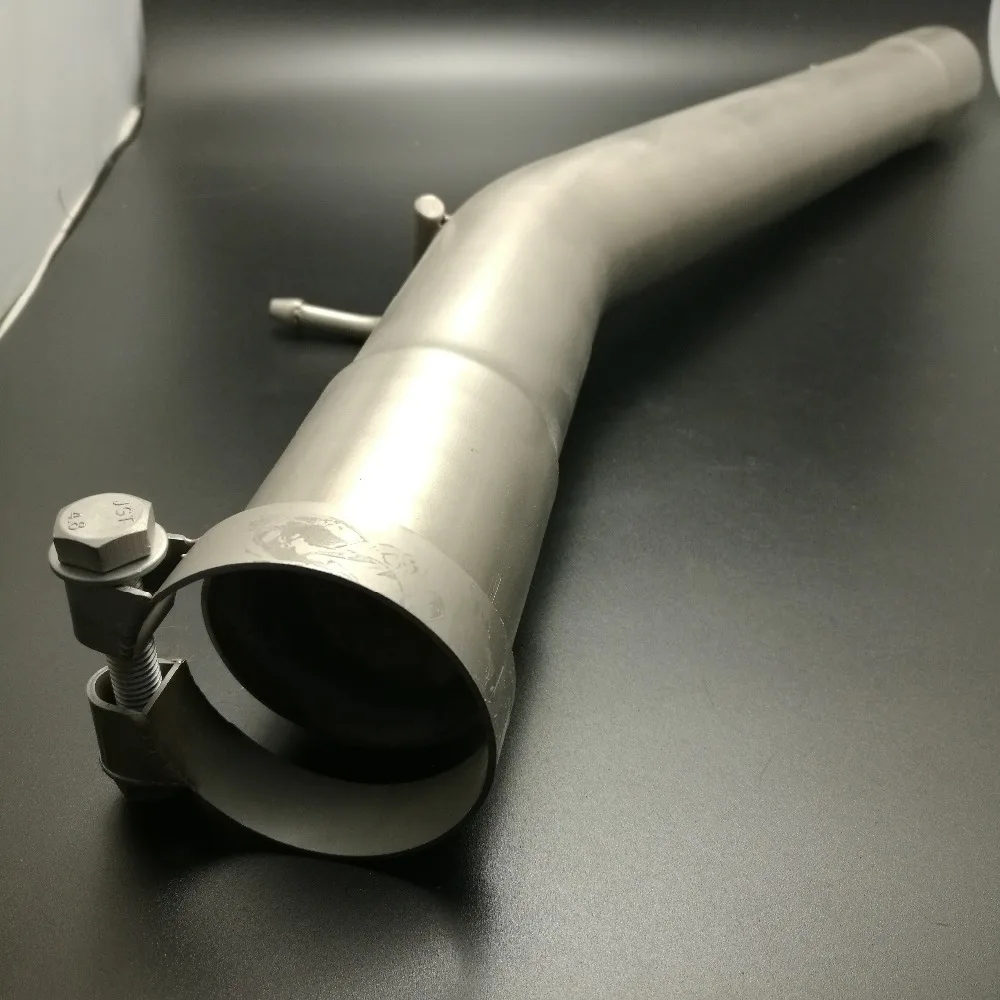 Резонатор центра средний глушитель удаление выхлопной трубы для Volkswagen VW Golf R 7 MK7