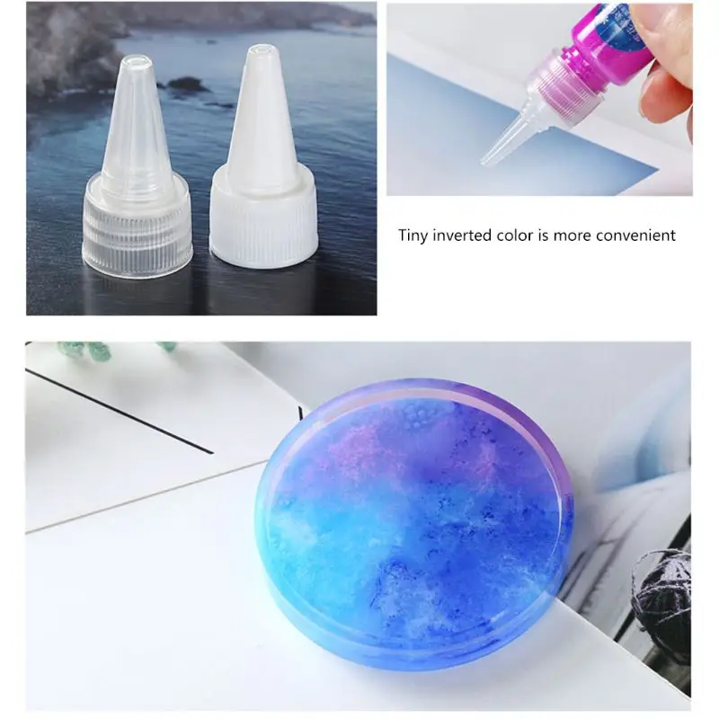 

15 Colors Epoxy Pigment Liquid Colorant Dye Ink Diffusion Resin Jewelry DIY Making Crafts Accessories