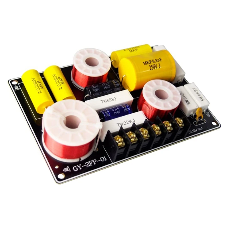 

Делитель частоты 150 Вт, бас, 2-полосный динамик, аудиофильтр для сабвуфера, HiFi динамик, домашний автомобильный аудиокомплект