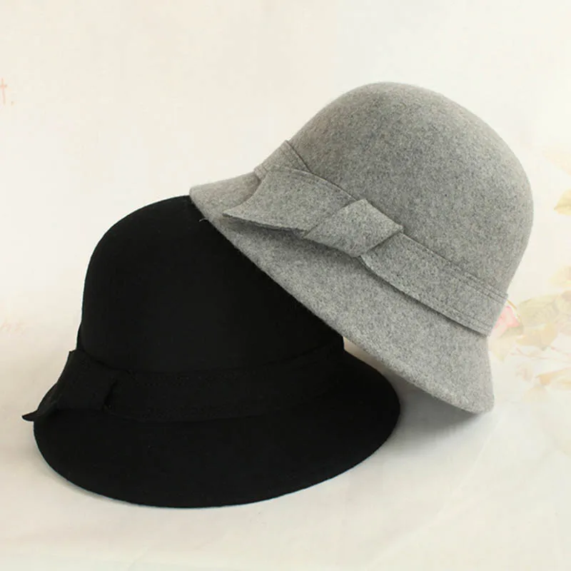 Фибоначчи женские шерстяные войлочные шляпы-федоры шляпа осень и зима купол