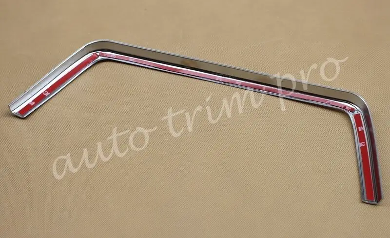 Хромированная Центральная панель приборной панели радио крышка отделка детали
