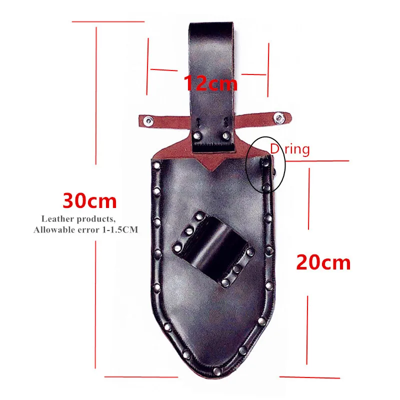 Pointer Metal Detector Holster Digger Pouch Treasure Waist Pack Finds Bag Tools Shovel ProFind Leather 2in1 for Garden Detecting от AliExpress WW
