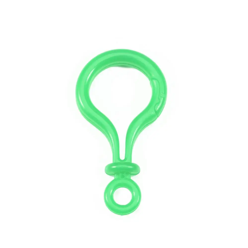 green DC 5 шт./лот, 30 мм, аксессуары для ювелирных изделий, застежка-карабин, крючок, брелок для ключей, бижутерия для Diy, аксессуары для изготовления ювелирных изделий - Цвет: green