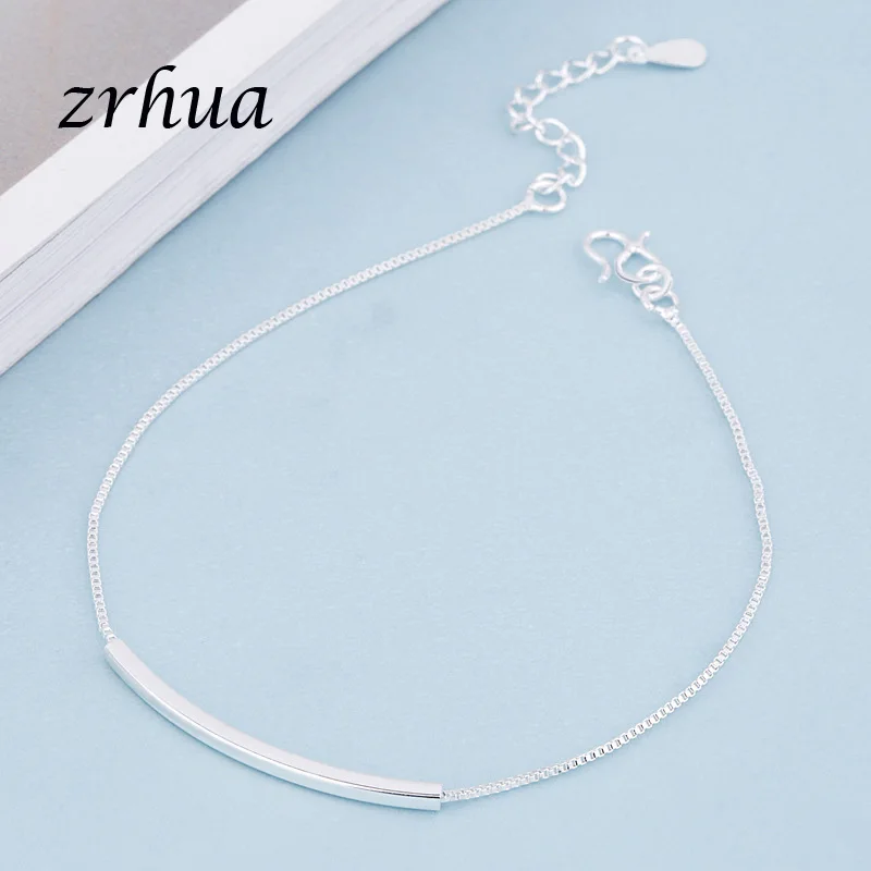 Женский браслет из серебра 925 пробы с двухслойными бусинами | Украшения и