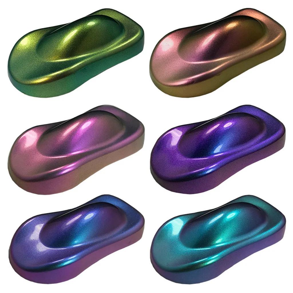 

10 г Cham eleon пигменты, акриловая краска, порошковая краска, краска для автомобиля, краска для украшения автомобиля