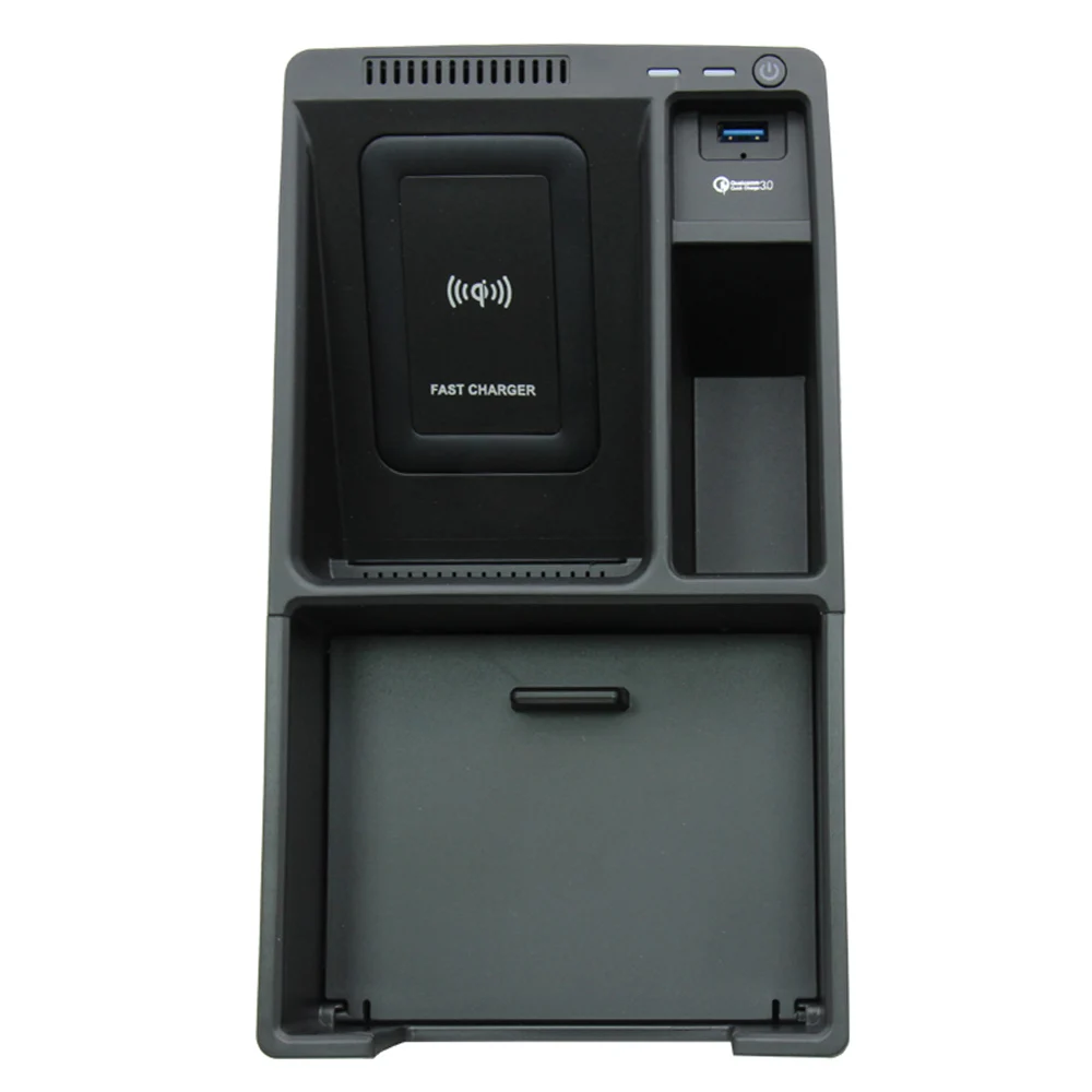 

MCZ012S QI Wireless Charger 15W Car Fast Charging Module Phone Charging Adapter for Audi A4 /A5 2017 - 2018