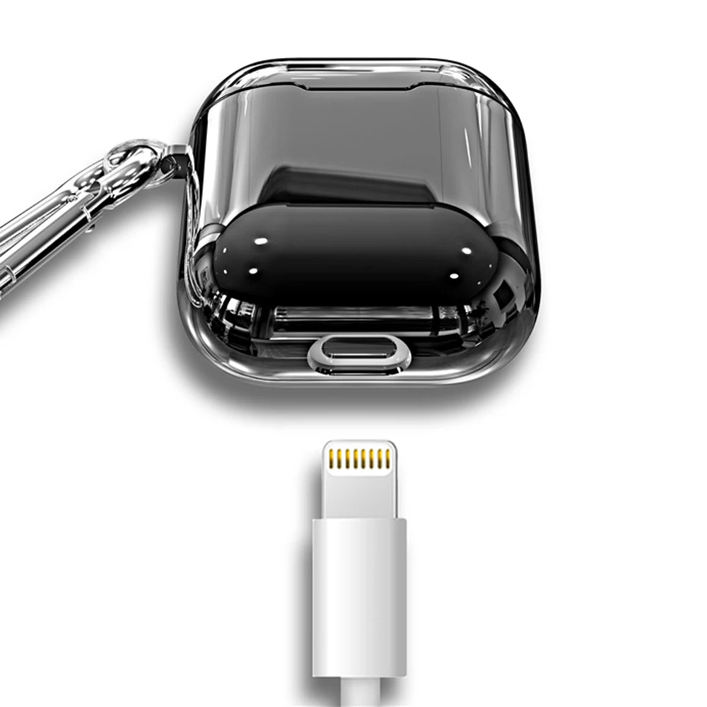 BFOLLOW Роскошная плакированная силиконовый чехол для AirPods Pro Airpods 1/2 Мягкий защитный чехол на заднюю панель из полиуретана Противоударная защитная задняя крышка с цепочкой для ключей