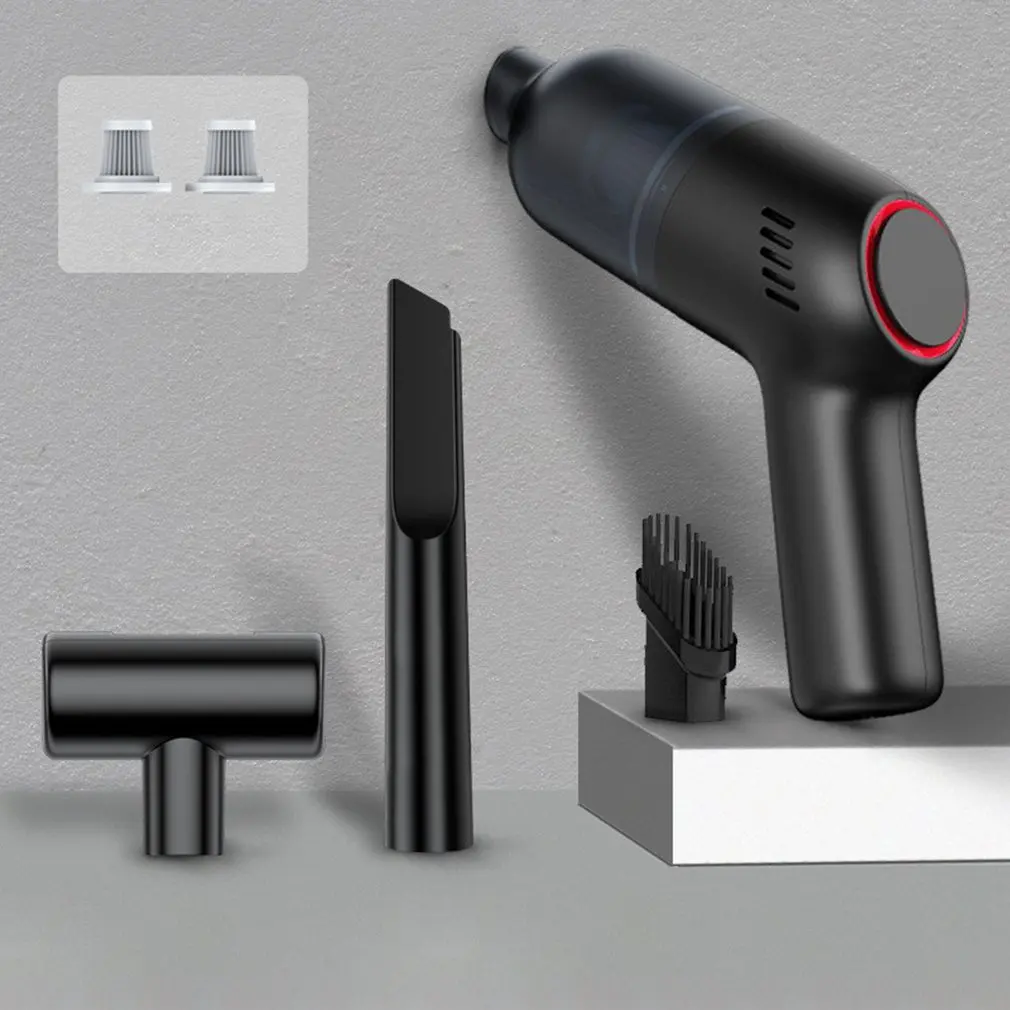 

Беспроводной пылесос для автомобиля, мини USB зарядка, циклонные всасывающие очистители, портативный ручной Домашний Настольный пылесос 8000 ...