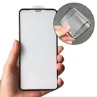 100 шт. для IPHONE 12 promax13 mini11 ProMaxSE 2020 3D Керамическая пленка для IPHONE XSXR678 Plus полное покрытие клейкая защита экрана