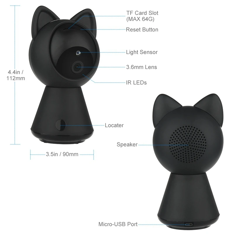 Zclever 2.0MP беспроводная Wifi ip камера 1080P HD домашняя система видеонаблюдения для