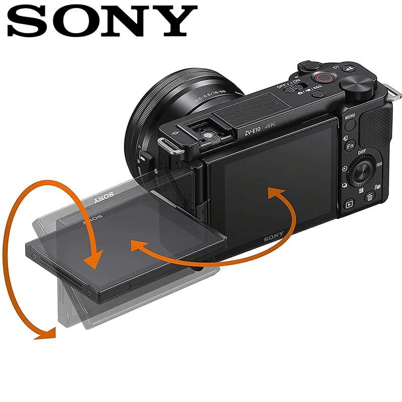 SONY Alpha ZV-E10 ZVE10 APS-C E-Mount беззеркальная камера цифровая с объективом 16-50 мм