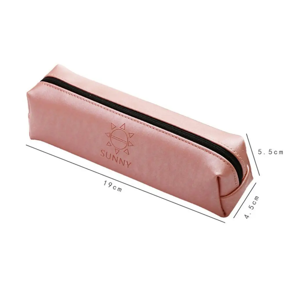

Cute Printed PU Pencil Case High Capacity Pen Bags Pencil Bags For Girls Gift School Supplies School Tools Pencil Bag Stationery