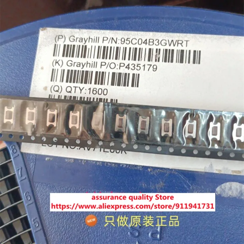 

10pcs/lot 95C04B3GWRT 95C04B3 RL-1220-4-R050-FNH NTNS3A65PZT5G NTNS3A65 D6PE1G960P3BP-Z D6PE1G960