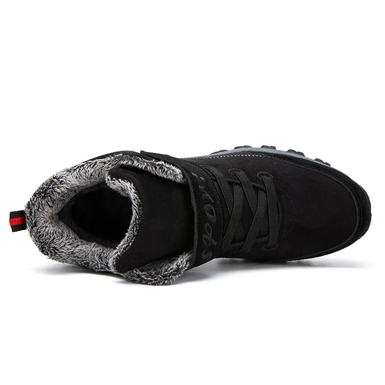 

Foreign Trade Female Autumn & Winter Casual Anti-slip Soft Mom Shoes Thick Warm plus Velvet Large Size MEN'S Hiking Shoes Cross