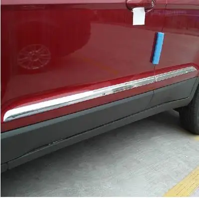 Высокое качество ABS хромированный корпус боковая молдинги Боковая дверь
