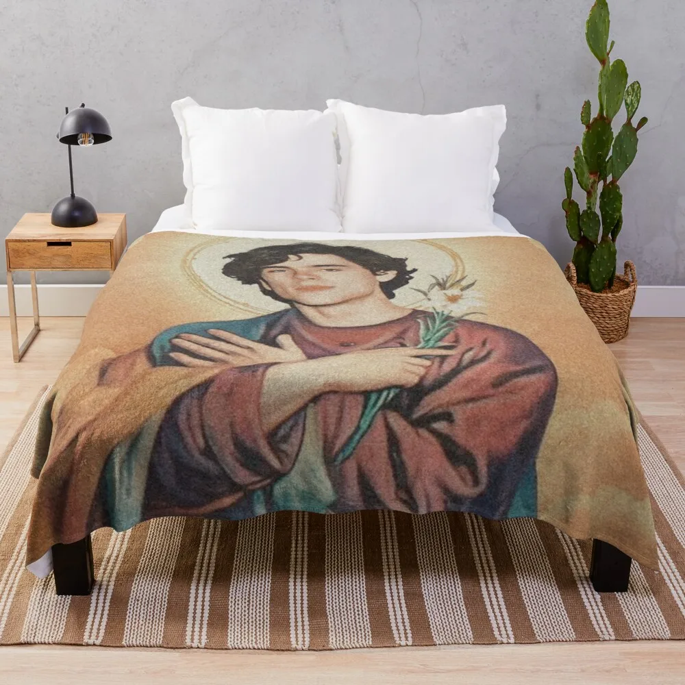 

Timothee Chalamet Blanket Plush Velvet Warm Decoration Bed Home Throw Sofa Blankets Unisex Children Boys Gifts Adult NEW