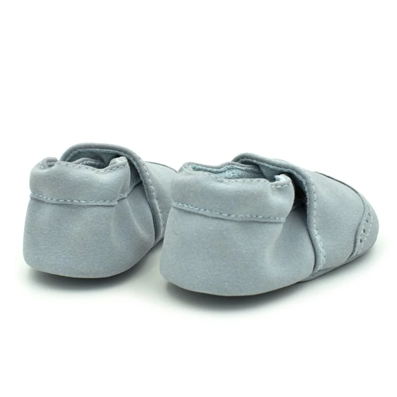 Синий Newborn Baby Shoes Spring Summer sapato Infantil Kids Baby Girls Skid Proof Toddlers Shoes First Walkers - Цвет: Синий
