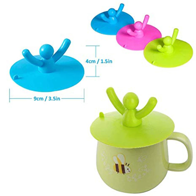 Силиконовая крышка для чашки бутылки аксессуары дома и офиса пробки туалетной