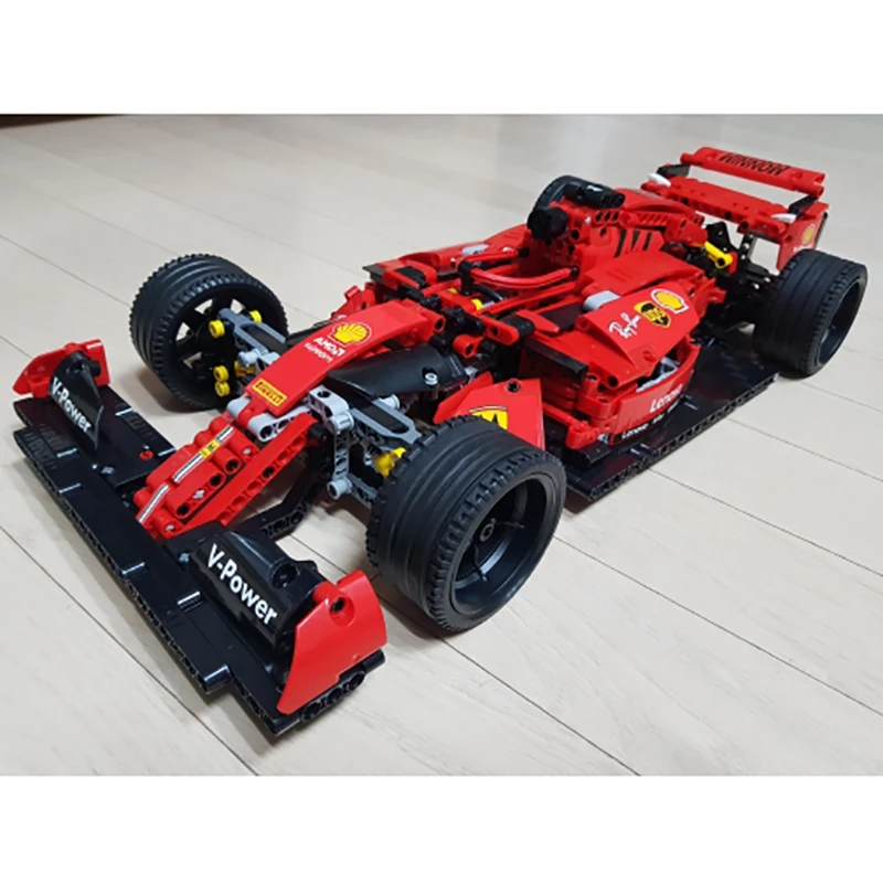 creative expert famous moc super racing car f1 gte sports vehicle building blocks model modular bricks technical boys toys gifts free global shipping