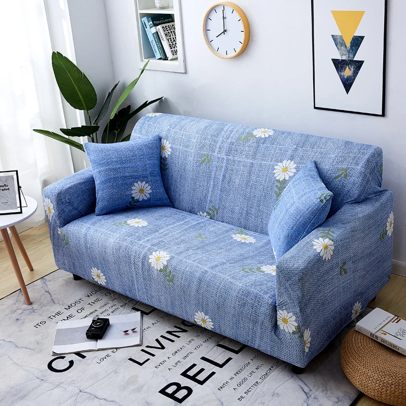1/2/3/4-местная растяжимая обивка для дивана, защита мебели, полиэстер, обивка для кресла с подлокотниками для гостиной.