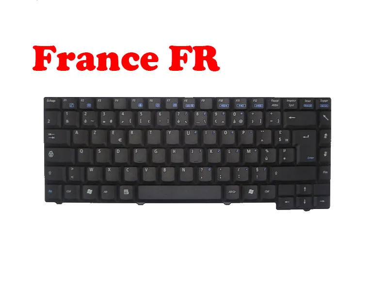 

Laptop Keyboard For ASUS X59C X59GL X59N X59R X59RL X59SL X59SR X59V X59VL X59Z Black BE Belgium/BR Brazil/FR France/IT Italy