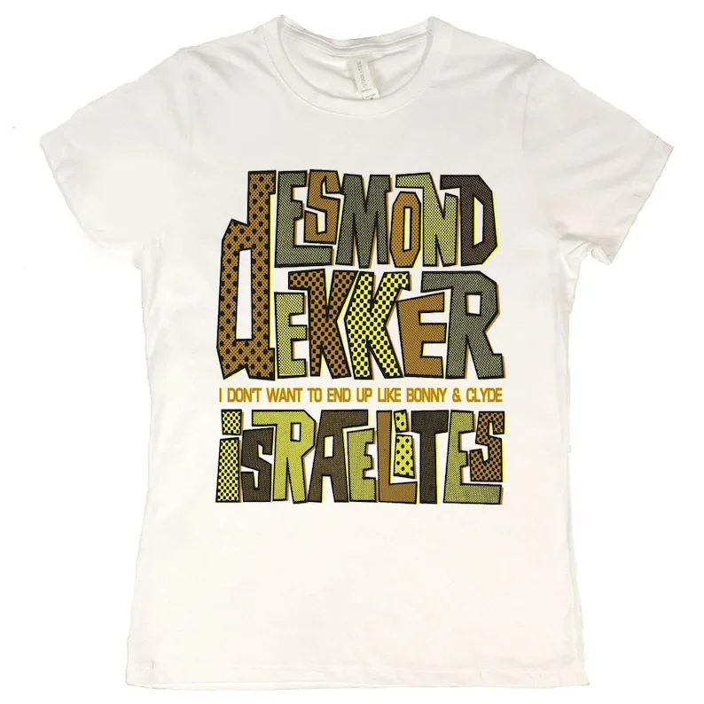 

Desmond Dekker Israelites Women's T-Shirt 3d Printer Short Sleeve T-shirts Men
