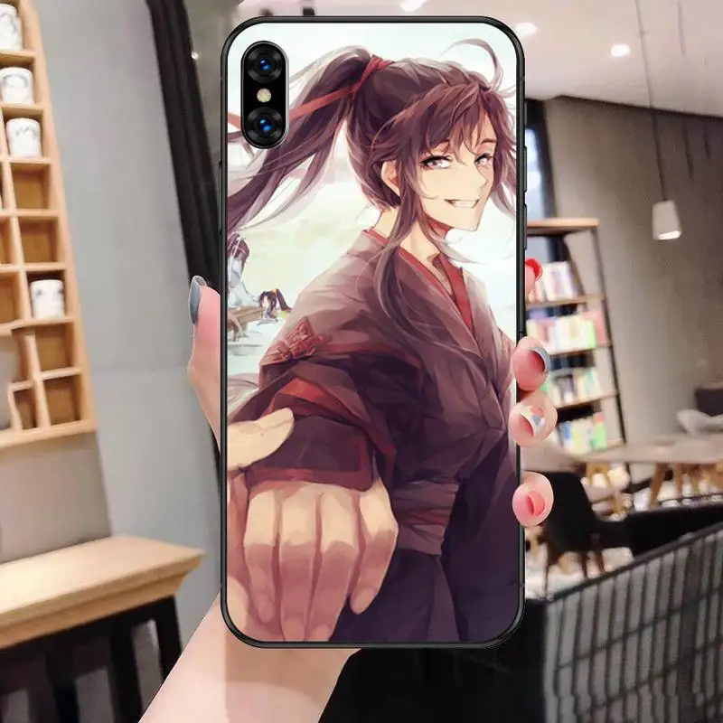 

Yinuoda mo dao zu shi anime Phone Case For Black-Iphone 5 5s se 6 6s 7 8 11 12 X Xs Xr Pro Plus Max Mini Cover
