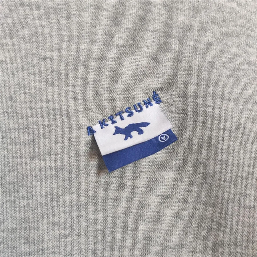 

Fox Embroidery Ader Error Maison Kitsune Crewneck Sweatshirts Men Women 1:1 Best Quality Adererror Pullover Hoodie