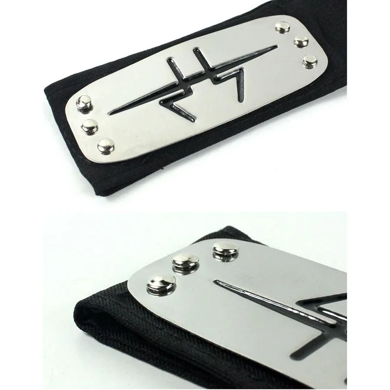 

Classic Animation of Kakuzu Akatsuki Organization Cosplay Accessories kit With Black Headband and North Ring