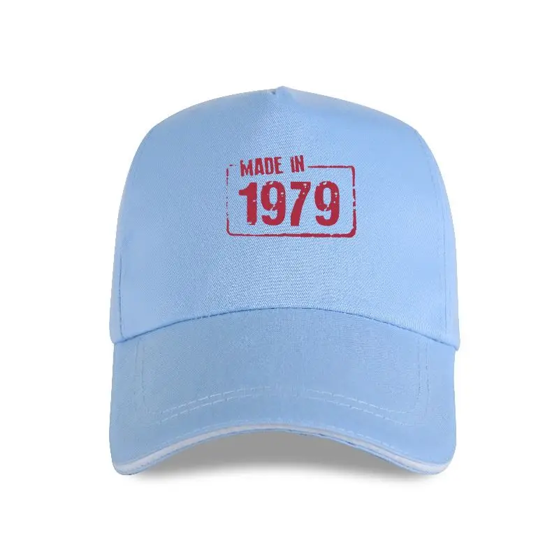 

New Man Retro Birthday Anniversary Made In 1979 Vintage Baseball cap Legend Clothes Cotton Birthday Gift