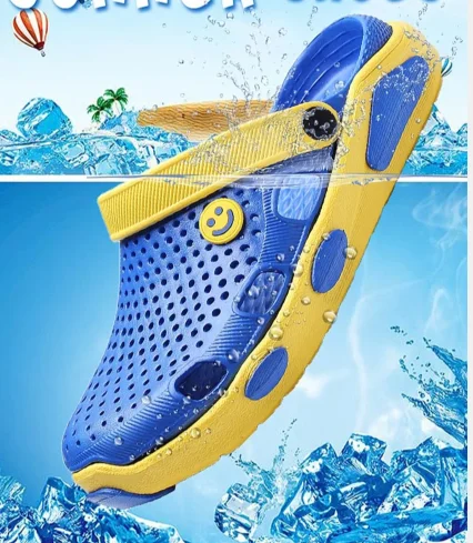 Модные женские сандалии резиновые сабо для женщин EVA Сандалии унисекс дырочные