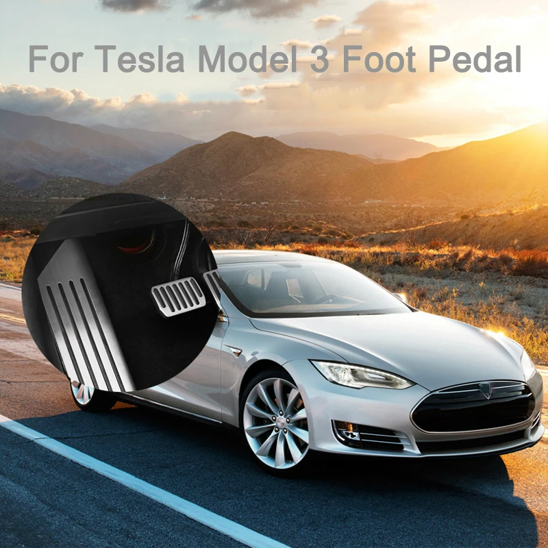 Ножная педаль для автомобиля Tesla Model 3 акселератора газа топлива тормоза Отдых