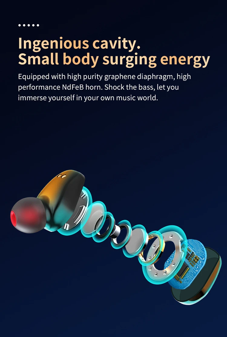 G20 TWS сенсорные беспроводные Bluetooth 5 0 наушники стерео спортивная Гарнитура в