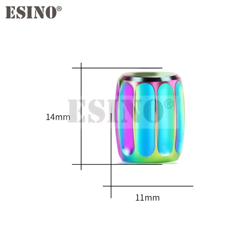 4 x Новый Красочный лазерный автомобильный Стайлинг противокражный медный колесо