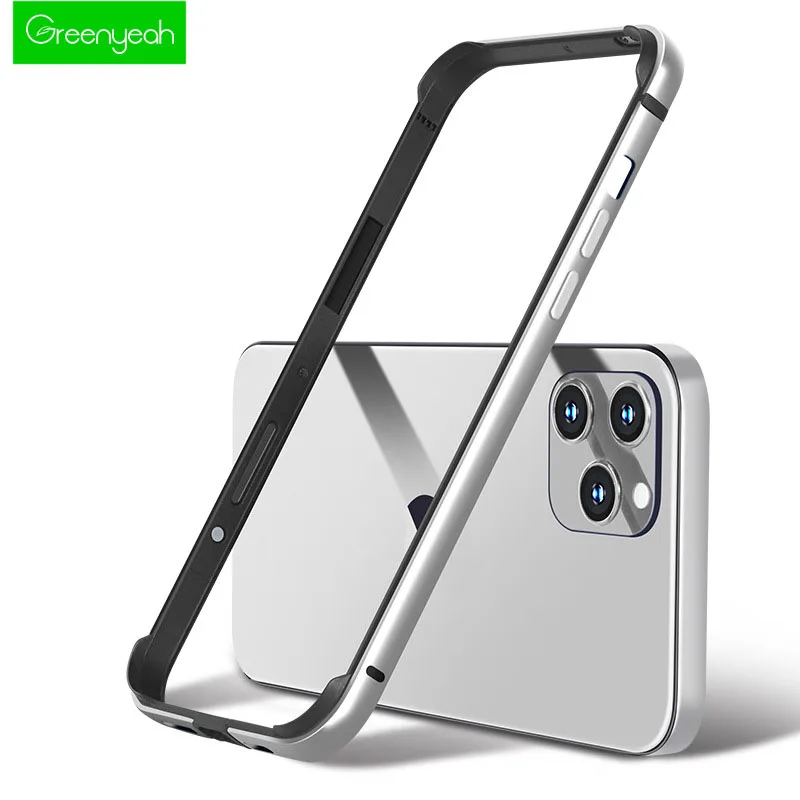 Металлический чехол для телефона iPhone 12 Pro тонкий алюминиевый Mini Max роскошный