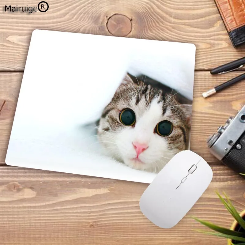 XGZ Small Size Rubbe Mouse Pad Cute Cat Animal Mat Gaming Player Gamer Desktop Computer Laptop Mousepad Games 22X18CM | Компьютеры и