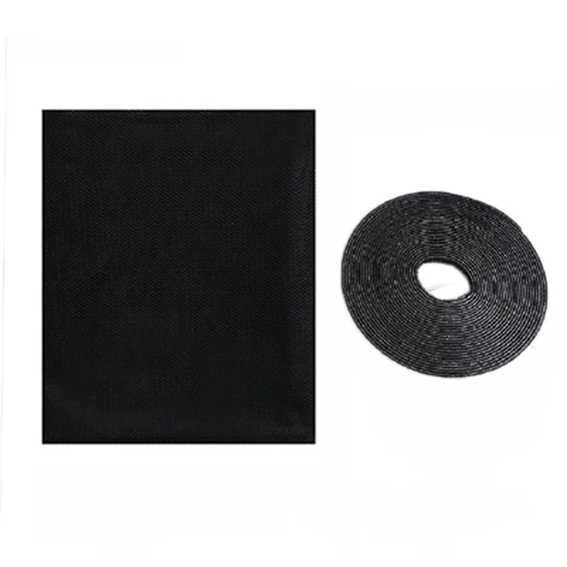 

1PC Newest Stealth Black Window Insect Screen Mesh Net Mosquito Fly Bug Moth Door Window Netting Flyscreen Sheer Curtain