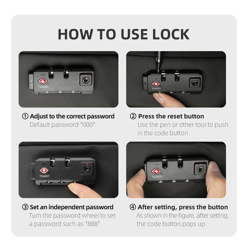 Рюкзак мужской под ноутбук 15 6 дюйма с защитой от кражи без ключа|Мужские рюкзаки|